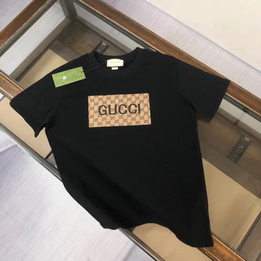 [GUCC1] 刺繍ジャガード メンズ Tシャツ【 50％割引+送料無料】