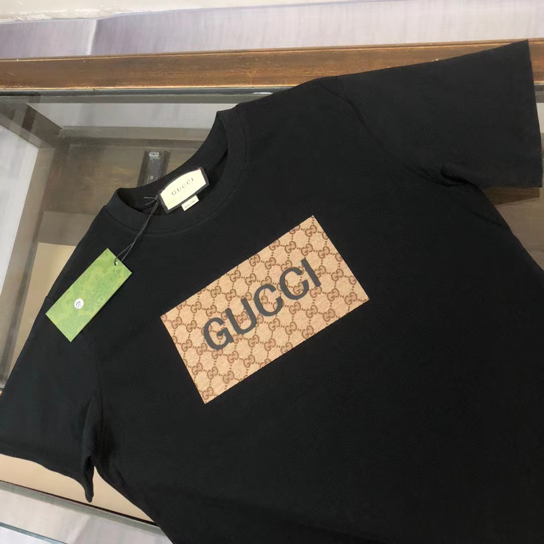 [GUCC1] 刺繍ジャガード メンズ Tシャツ【 50％割引+送料無料】