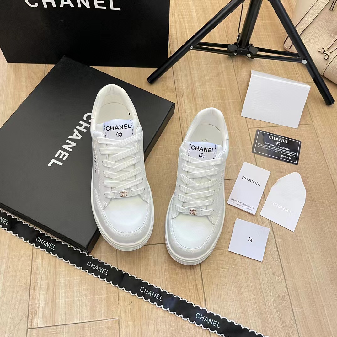 CHANE1 シンプルな白い靴【50％割引+送料無料】