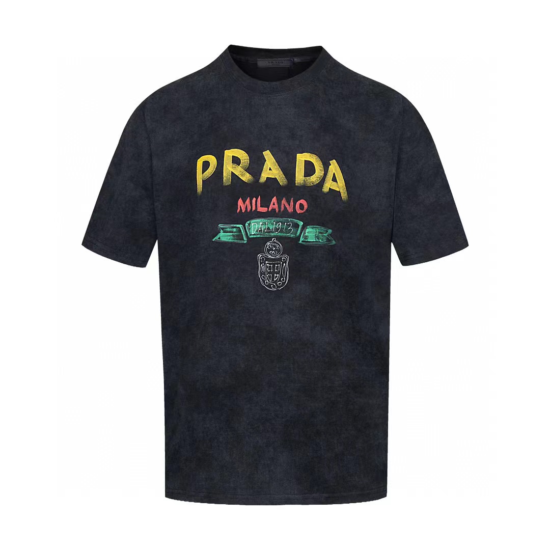 PR4DA グラデーションレター メンズ Tシャツ【 50％割引+送料無料】