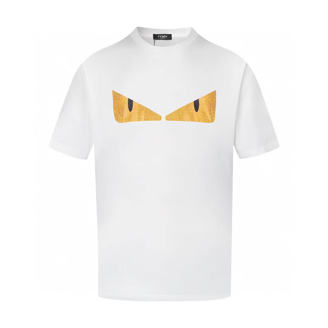 FEND1 ホットダイヤモンドクラフト メンズ Tシャツ【 50％割引+送料無料】