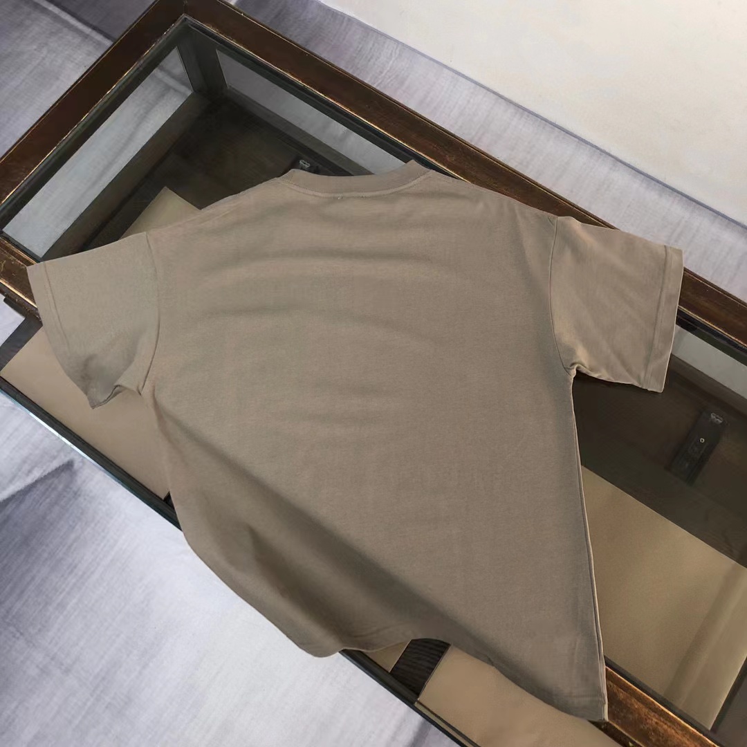 L0WEW シンプルレター メンズ Tシャツ【 50％割引+送料無料】