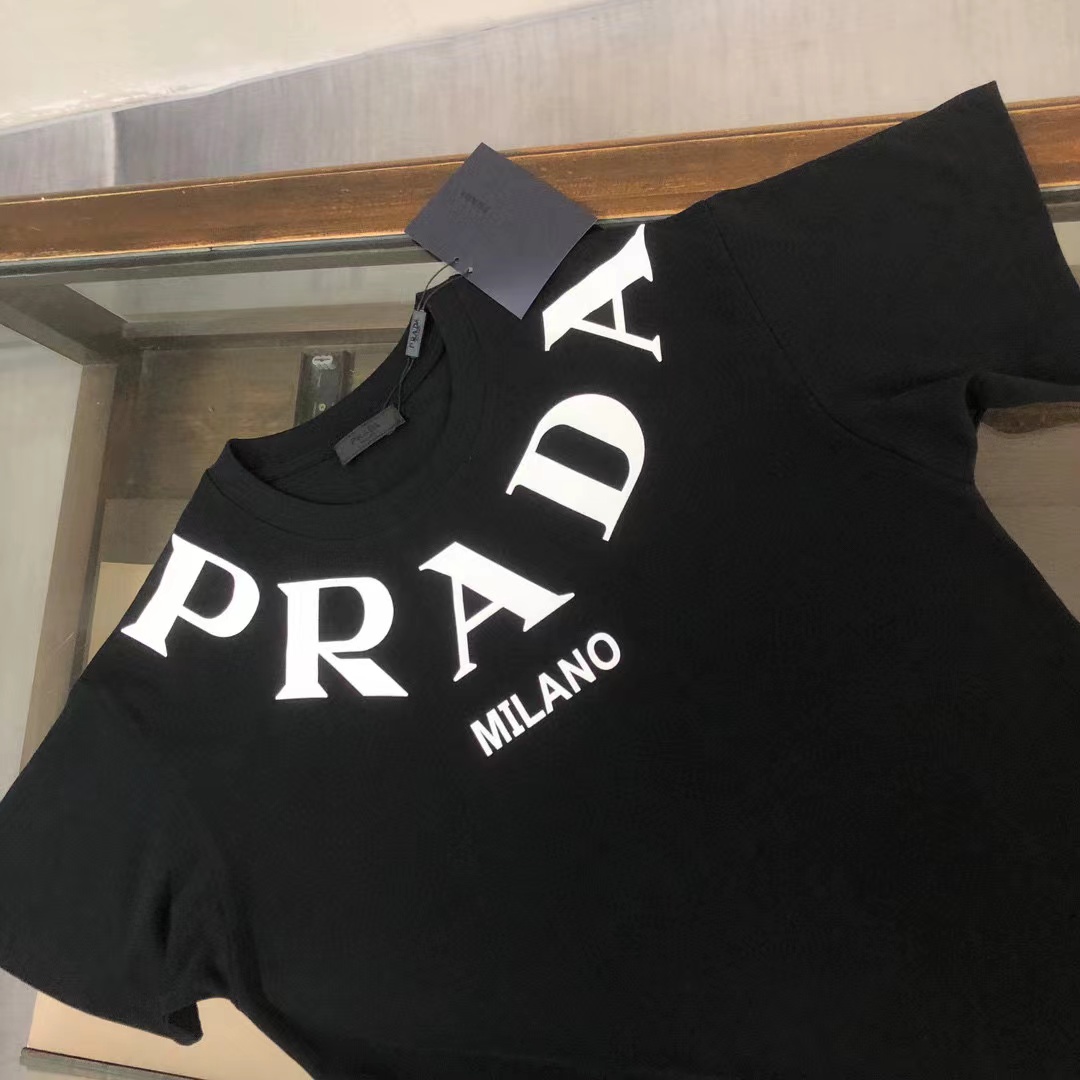 PR4DA シンプルレター メンズ Tシャツ【 50％割引+送料無料】