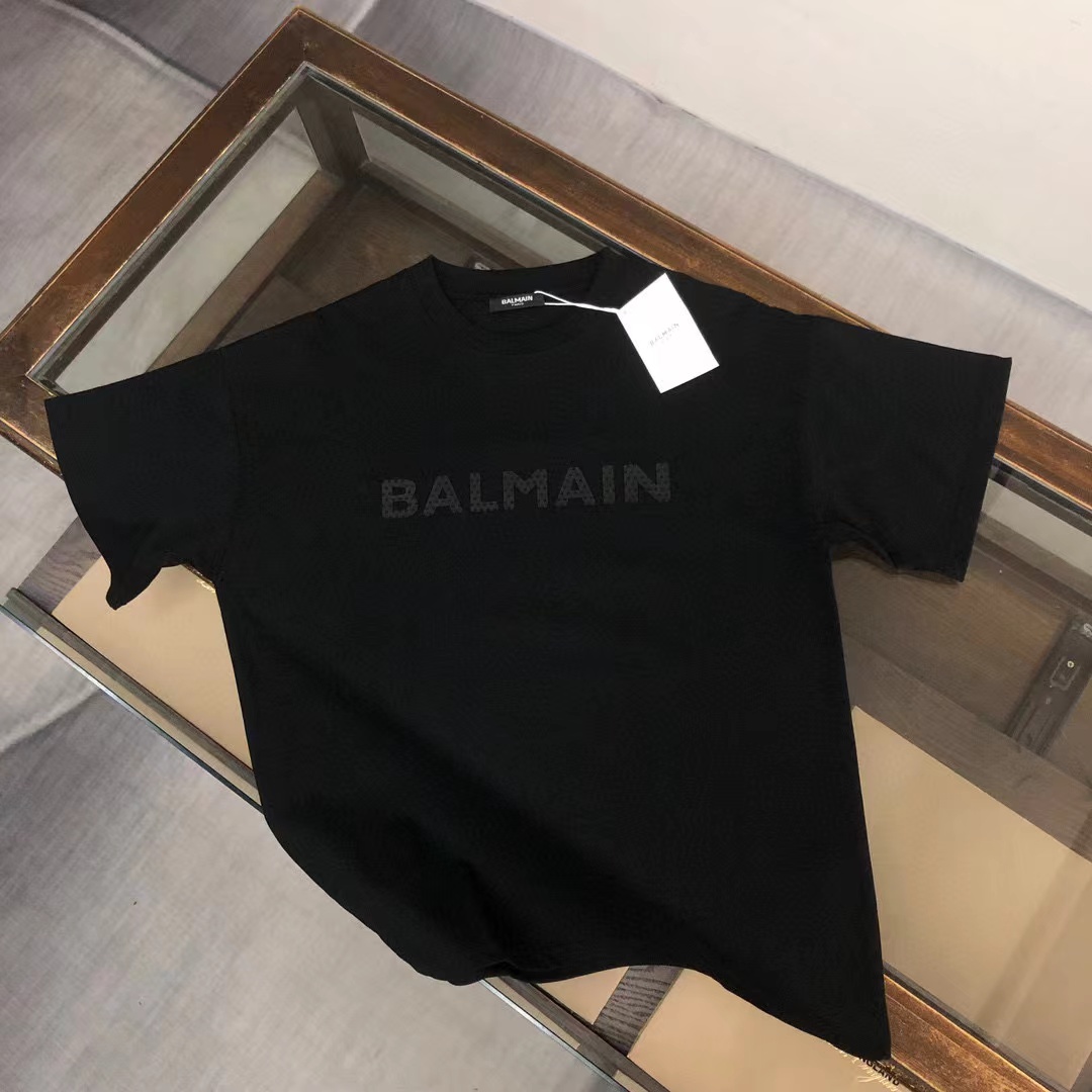 BALMA1N シンプルレター メンズ Tシャツ【 50％割引+送料無料】