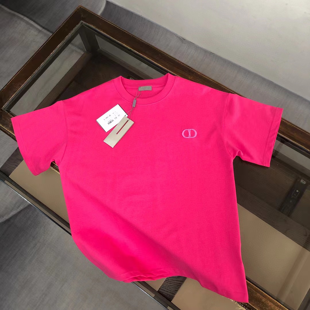 DI0R CD シンプル メンズ Tシャツ【 50％割引+送料無料】