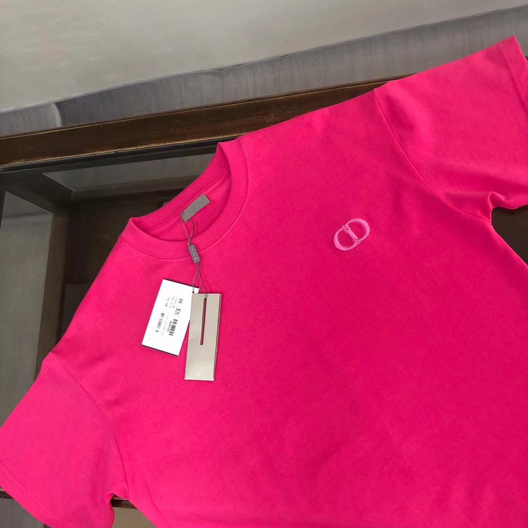 DI0R CD シンプル メンズ Tシャツ【 50％割引+送料無料】