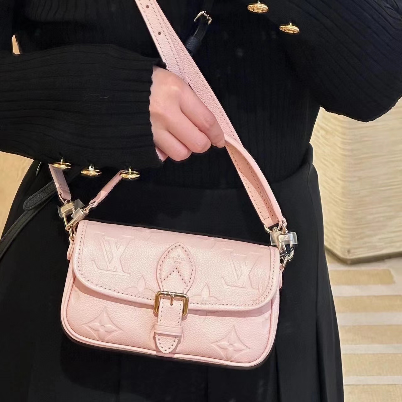 LV プリント バゲット トートバッグ【50％割引+送料無料】