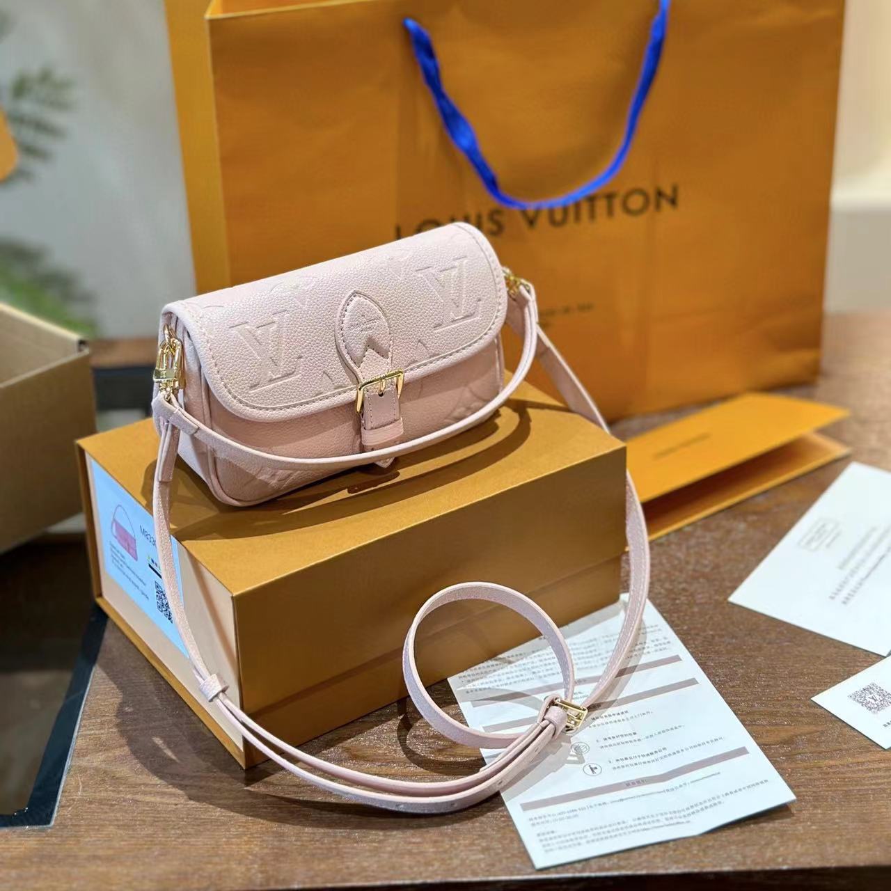 LV プリント バゲット トートバッグ【50％割引+送料無料】