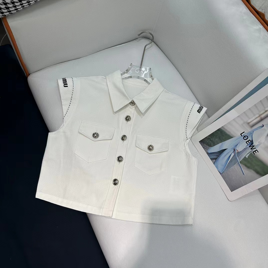 M1UM1U 高級デニムベスト+スカート2点セット【 50％割引+送料無料】