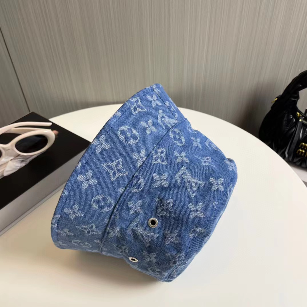 LV ジャガードデニム バケットハット【50％割引+送料無料】