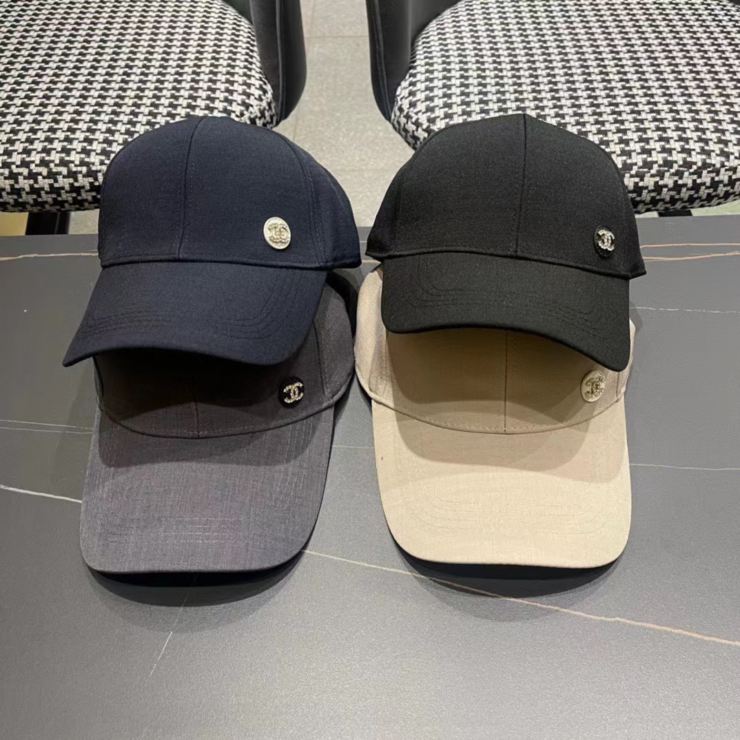 CHANE1 シンプルベースボールキャップ【50％割引+送料無料】