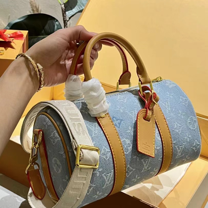 LV デニム ハンドバッグ【50％割引+送料無料】