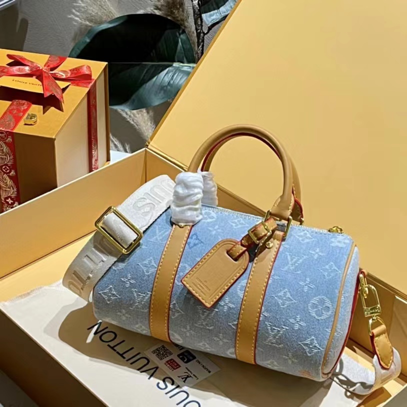 LV デニム ハンドバッグ【50％割引+送料無料】