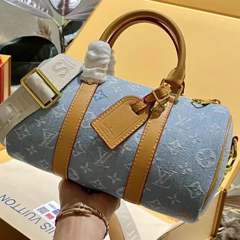LV デニム ハンドバッグ【50％割引+送料無料】