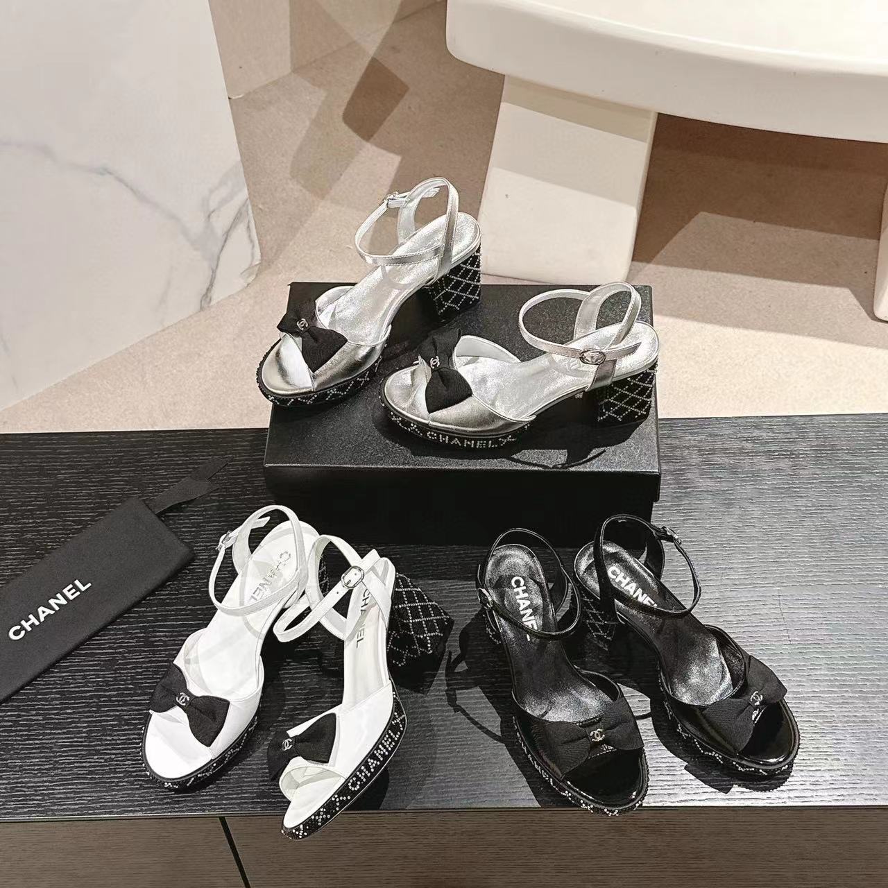 CHANE1 高品質弓ダイヤモンドハイヒール【50％割引+送料無料】