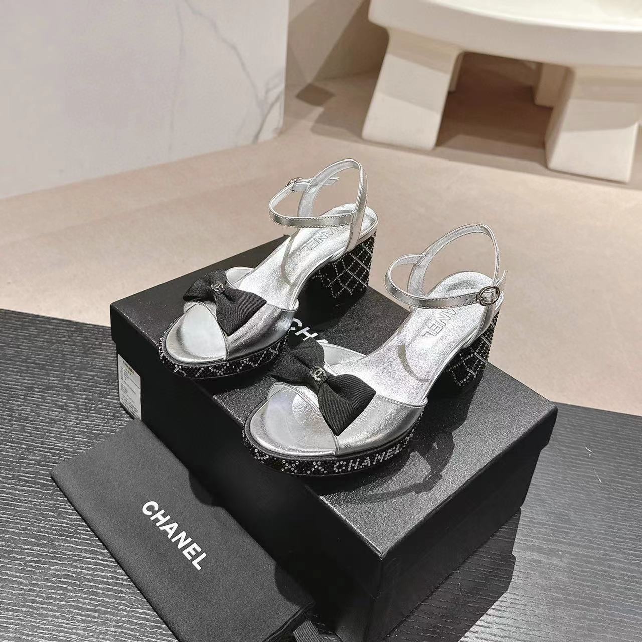 CHANE1 高品質弓ダイヤモンドハイヒール【50％割引+送料無料】