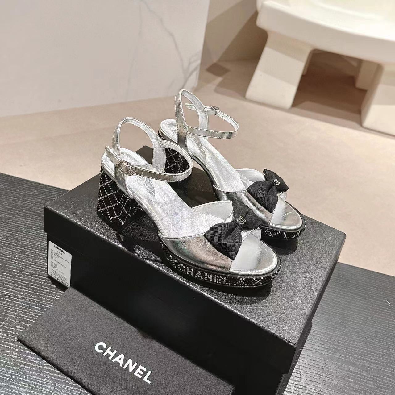 CHANE1 高品質弓ダイヤモンドハイヒール【50％割引+送料無料】