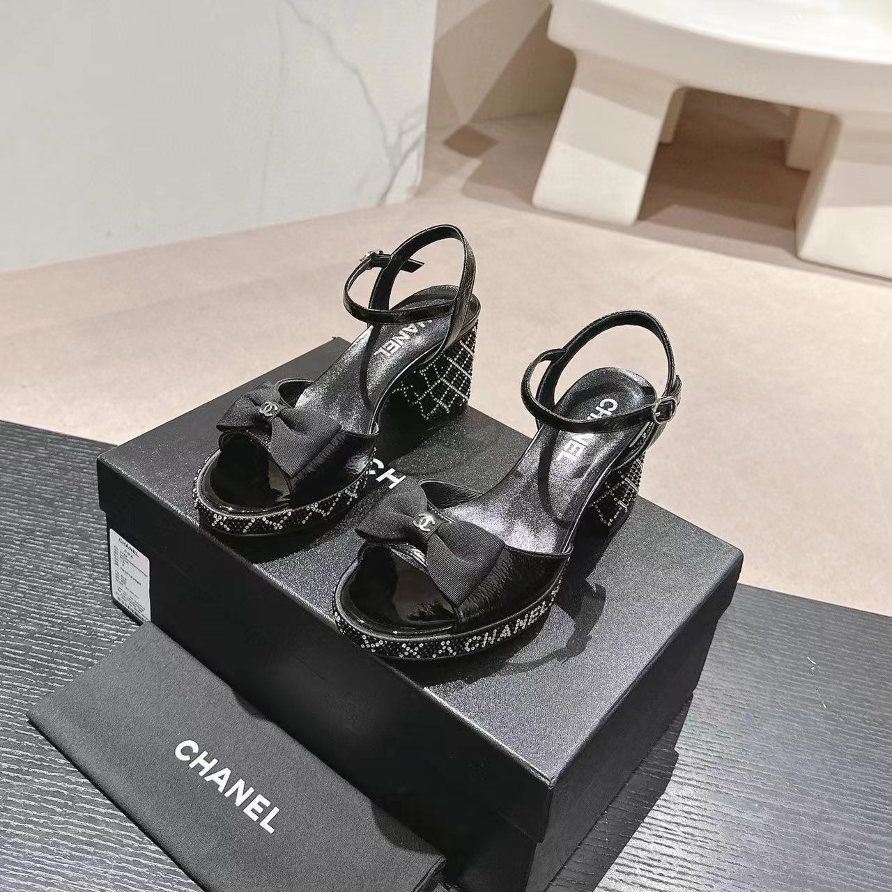 CHANE1 高品質弓ダイヤモンドハイヒール【50％割引+送料無料】