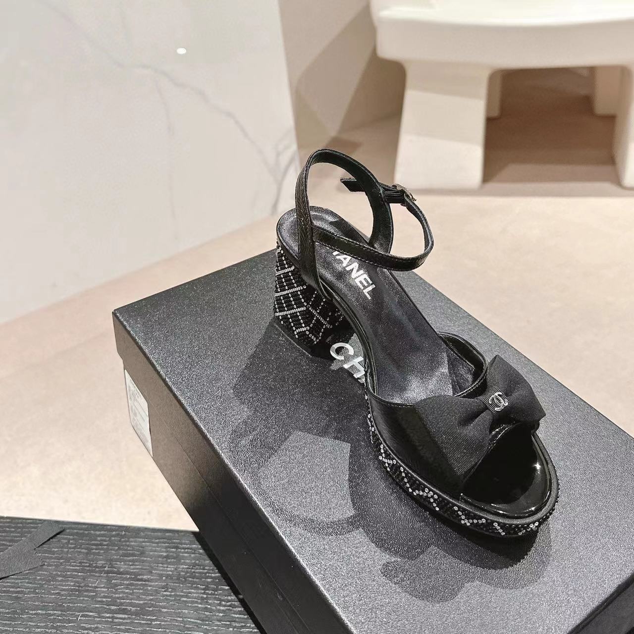 CHANE1 高品質弓ダイヤモンドハイヒール【50％割引+送料無料】