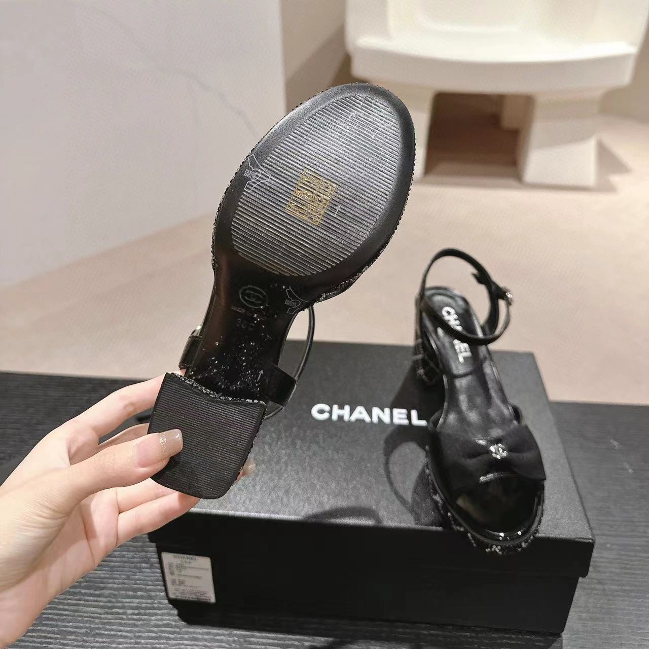 CHANE1 高品質弓ダイヤモンドハイヒール【50％割引+送料無料】