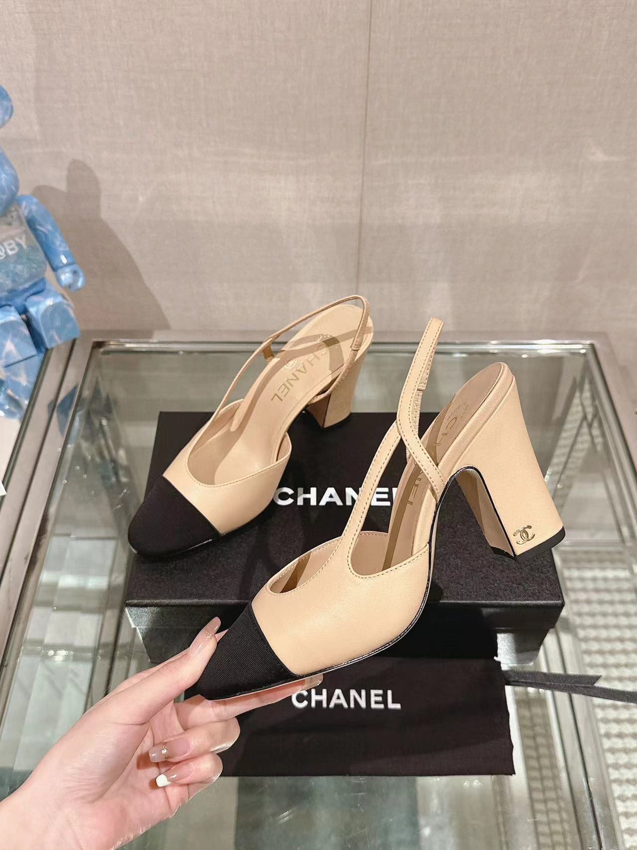 CHANE1 高品質シープスキン ハイヒール【50％割引+送料無料】