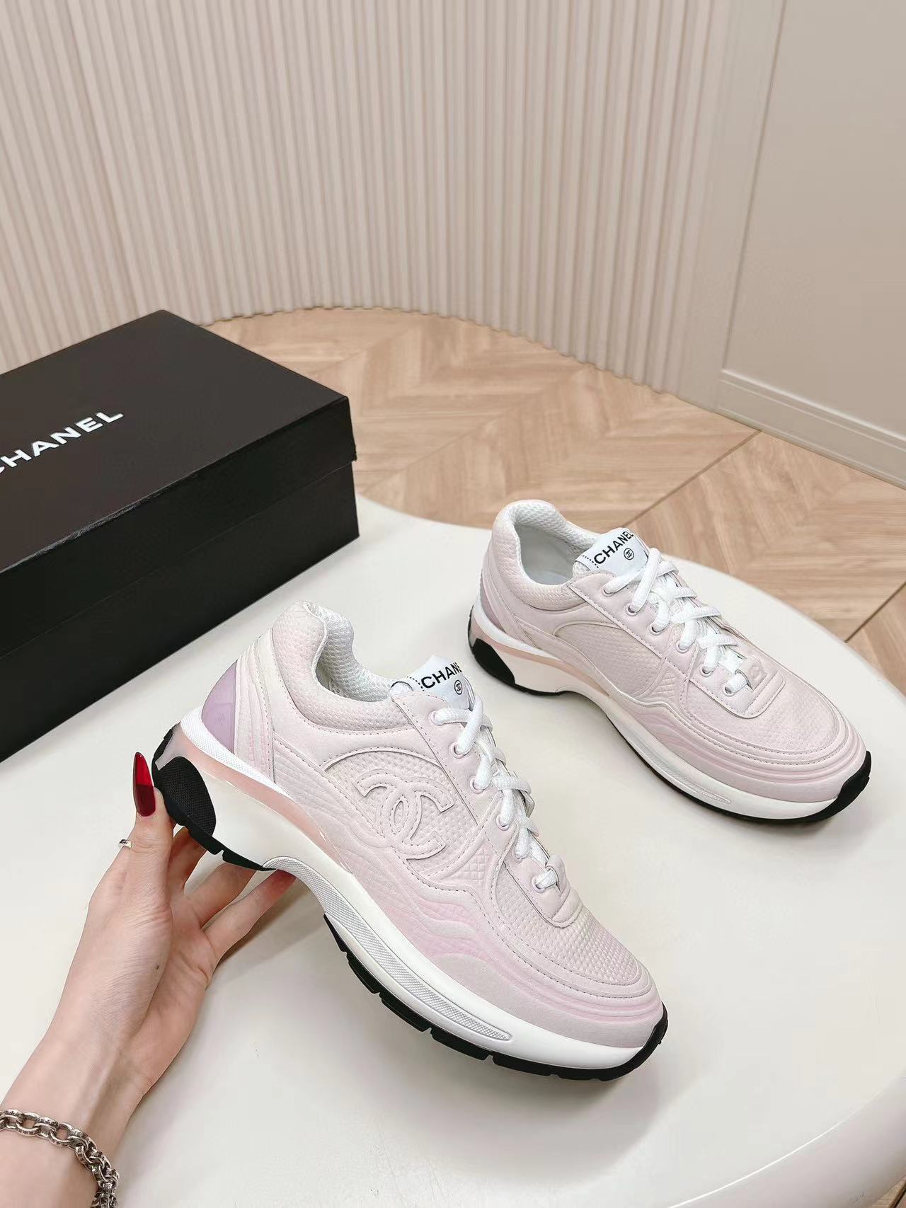 CHANE1 高品質ダブル C カジュアルスポーツシューズ【50％割引+送料無料】