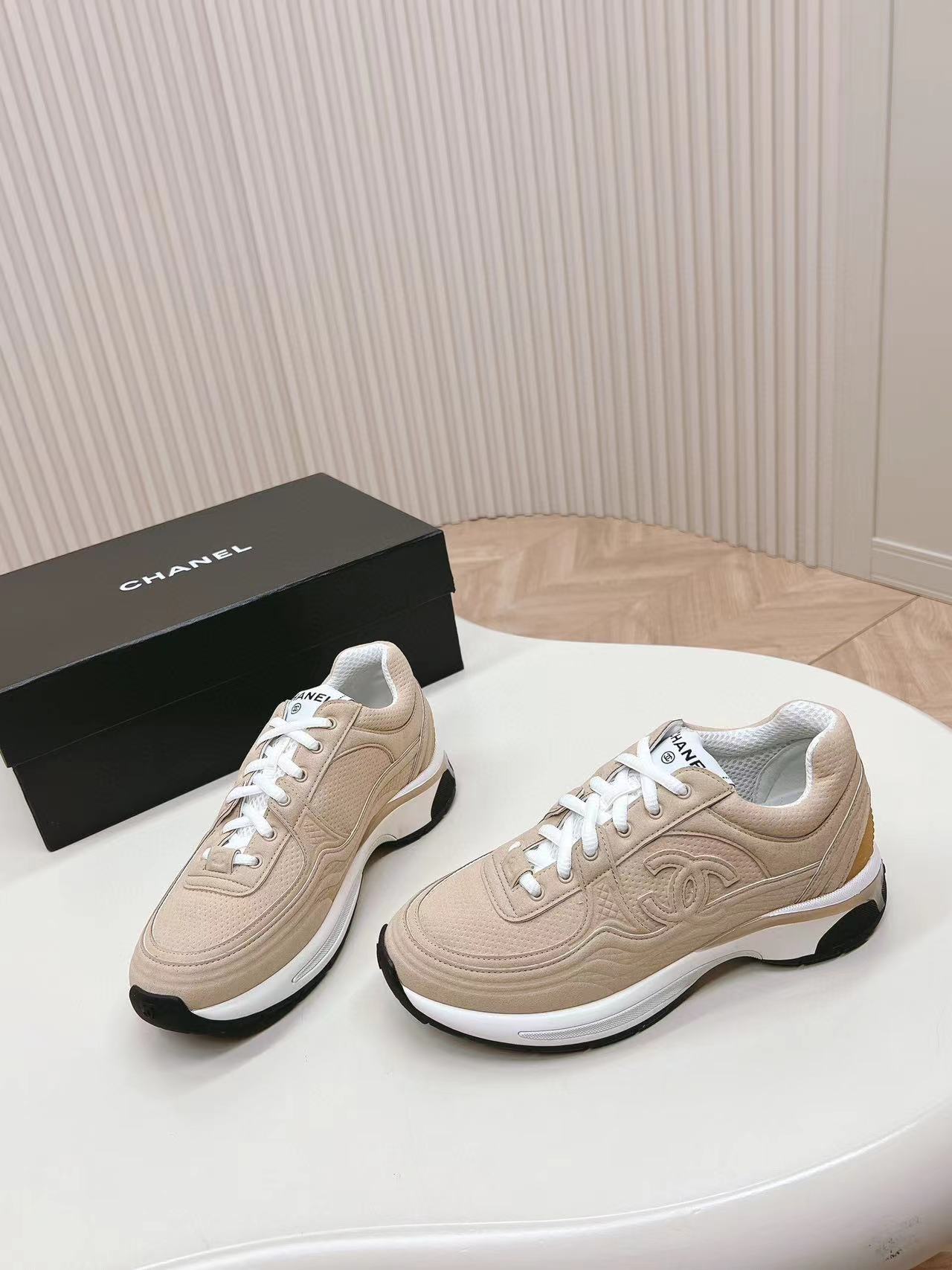 CHANE1 高品質ダブル C カジュアルスポーツシューズ【50％割引+送料無料】