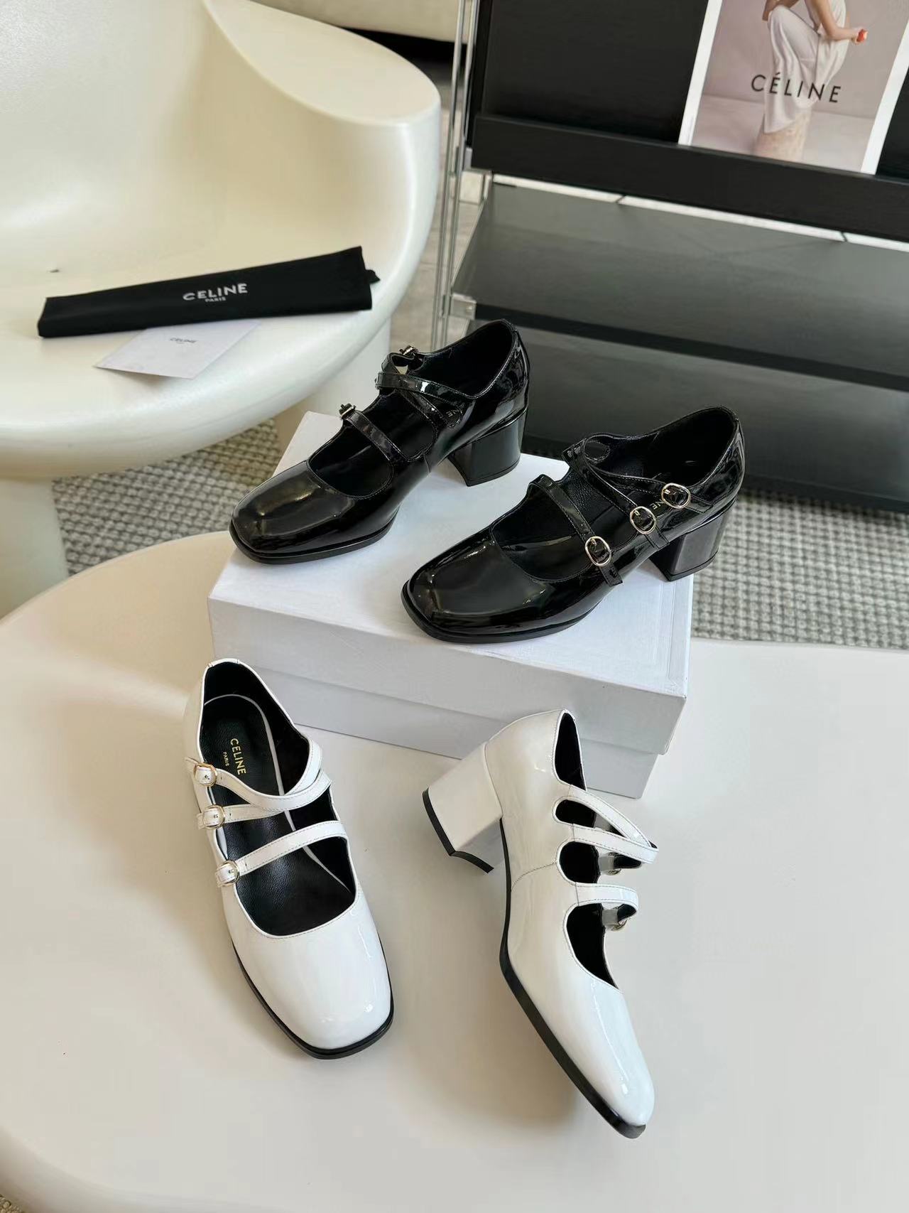 CEL1NE 高品質シンプルブロックヒール【50％割引+送料無料】