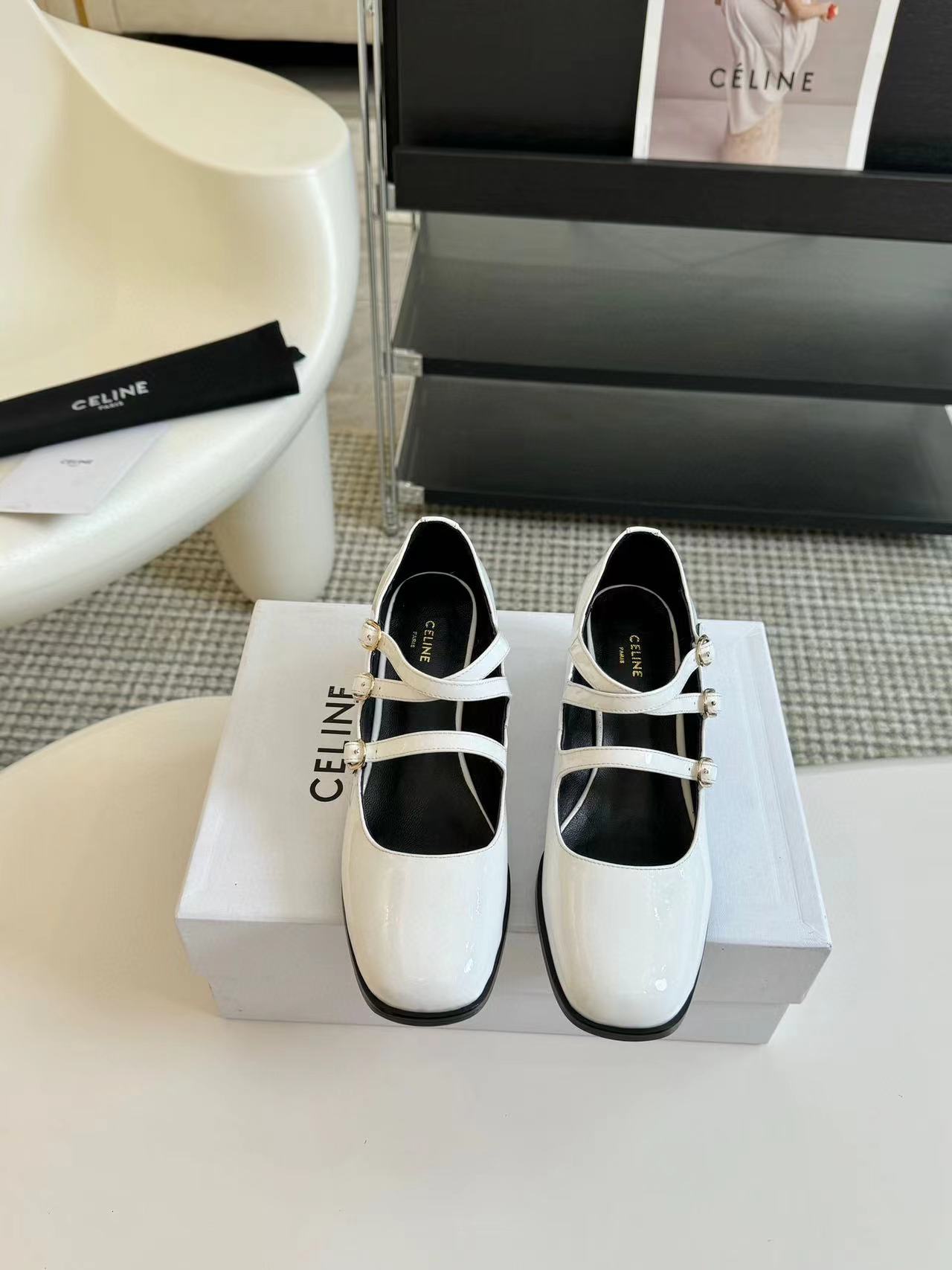 CEL1NE 高品質シンプルブロックヒール【50％割引+送料無料】