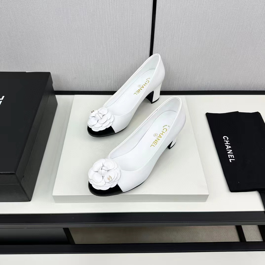 CHANE1 高品質カメリアハイヒール【50％割引+送料無料】