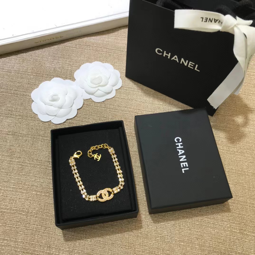 CHANE1 パール ダイヤモンド ブレスレット【50％割引+送料無料】