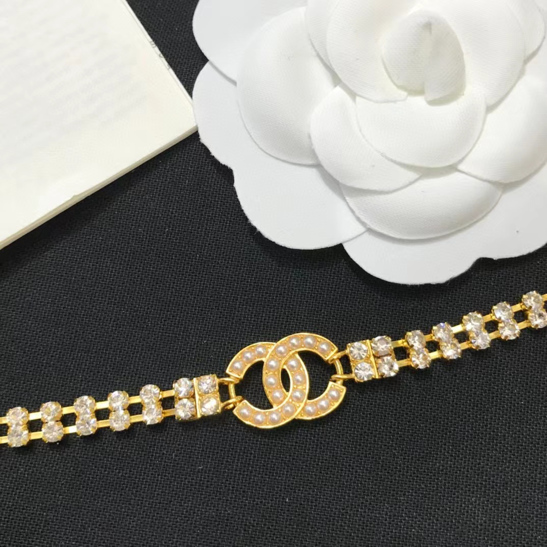 CHANE1 パール ダイヤモンド ブレスレット【50％割引+送料無料】