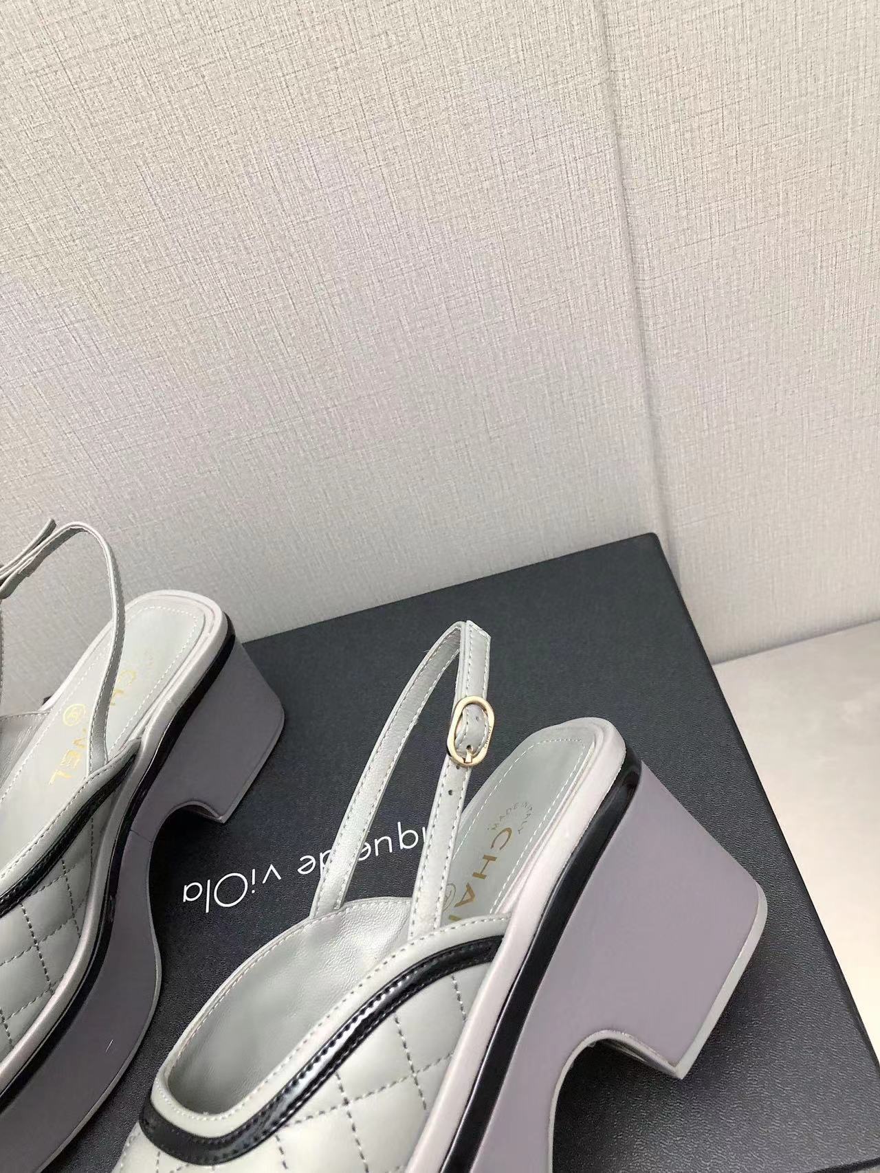 CHANE1 高品質シープスキンプラットフォームサンダル【50％割引+送料無料】