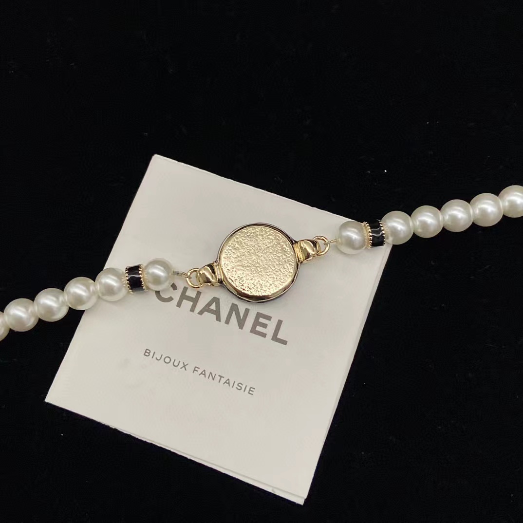CHANE1 ラウンド エナメル パール ブレスレット【50％割引+送料無料】