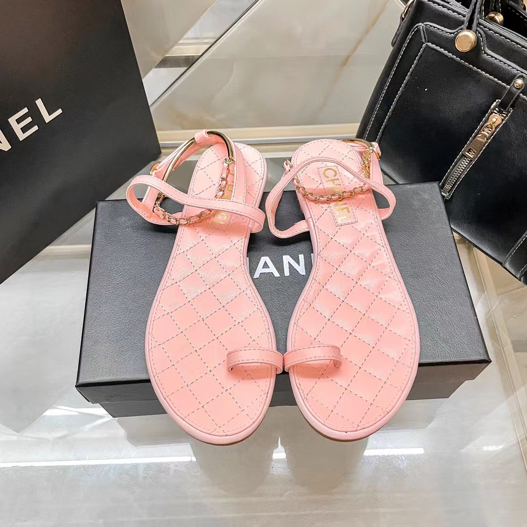 CHANE1 チェーンクリップサンダル【50％割引+送料無料】