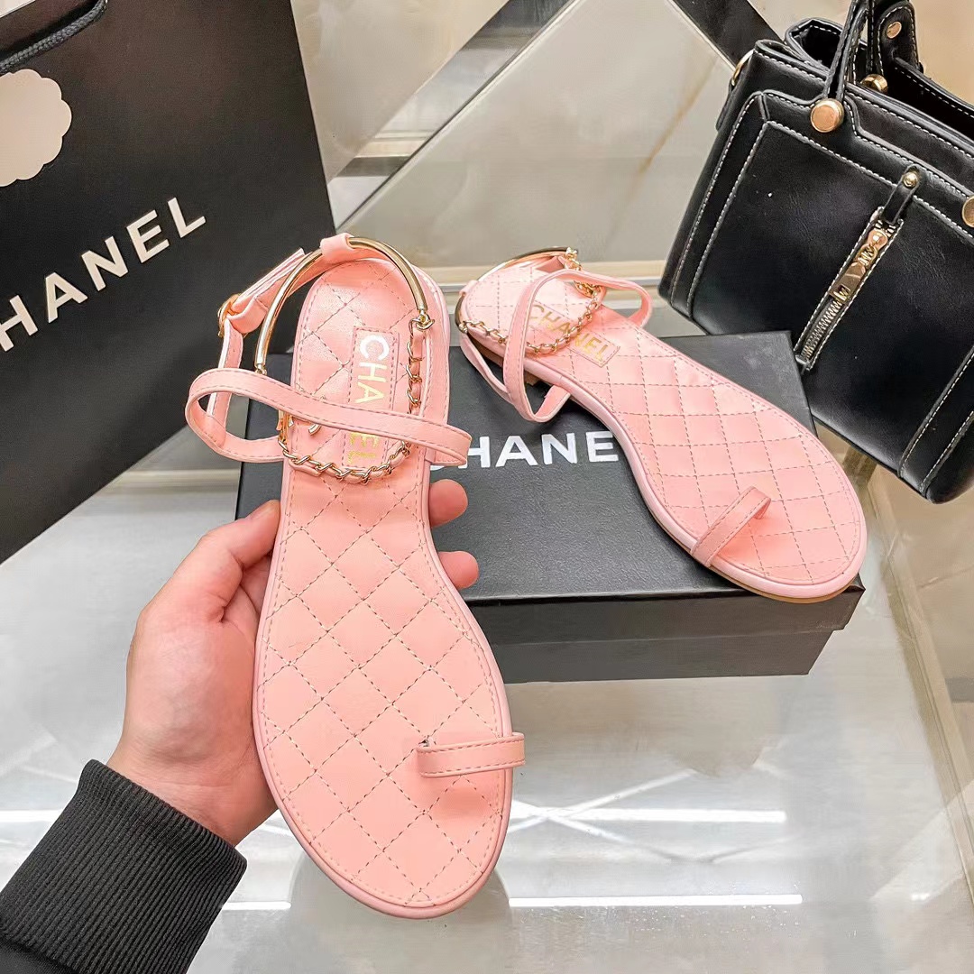 CHANE1 チェーンクリップサンダル【50％割引+送料無料】