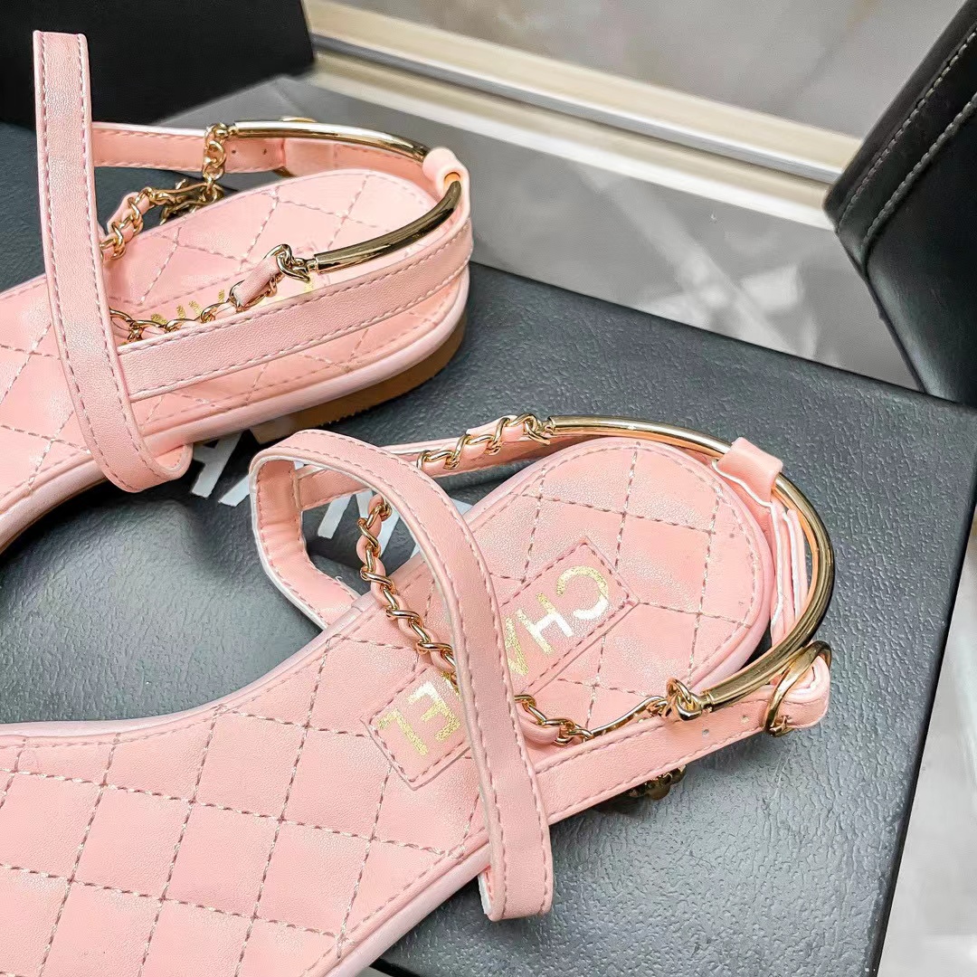 CHANE1 チェーンクリップサンダル【50％割引+送料無料】