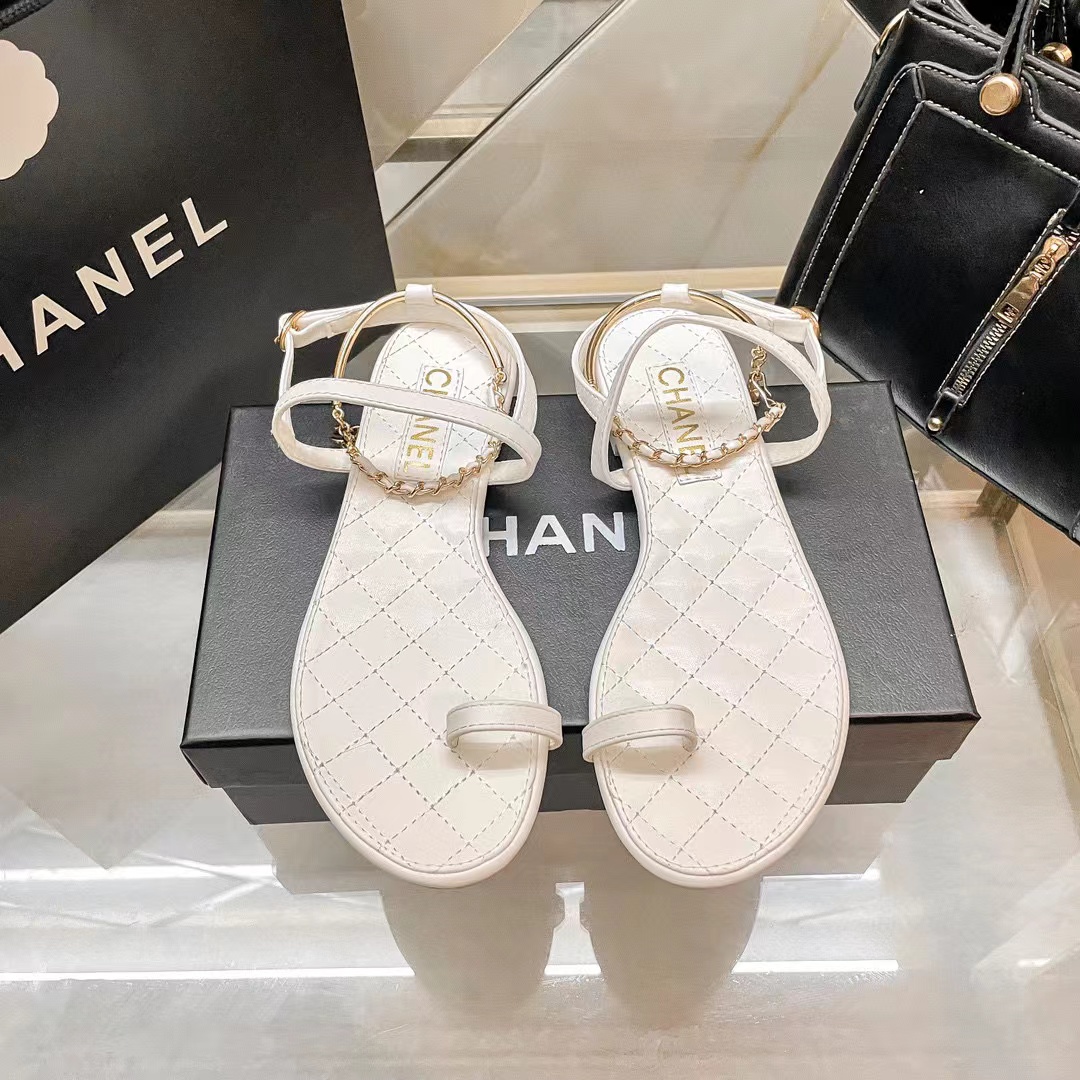 CHANE1 チェーンクリップサンダル【50％割引+送料無料】