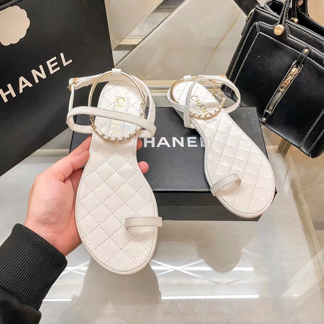 CHANE1 チェーンクリップサンダル【50％割引+送料無料】