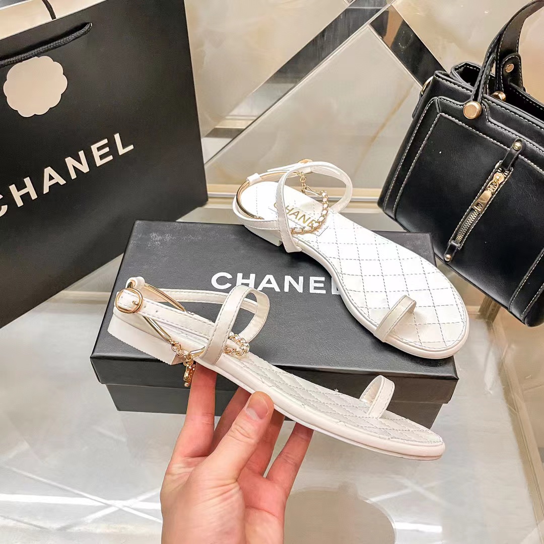 CHANE1 チェーンクリップサンダル【50％割引+送料無料】