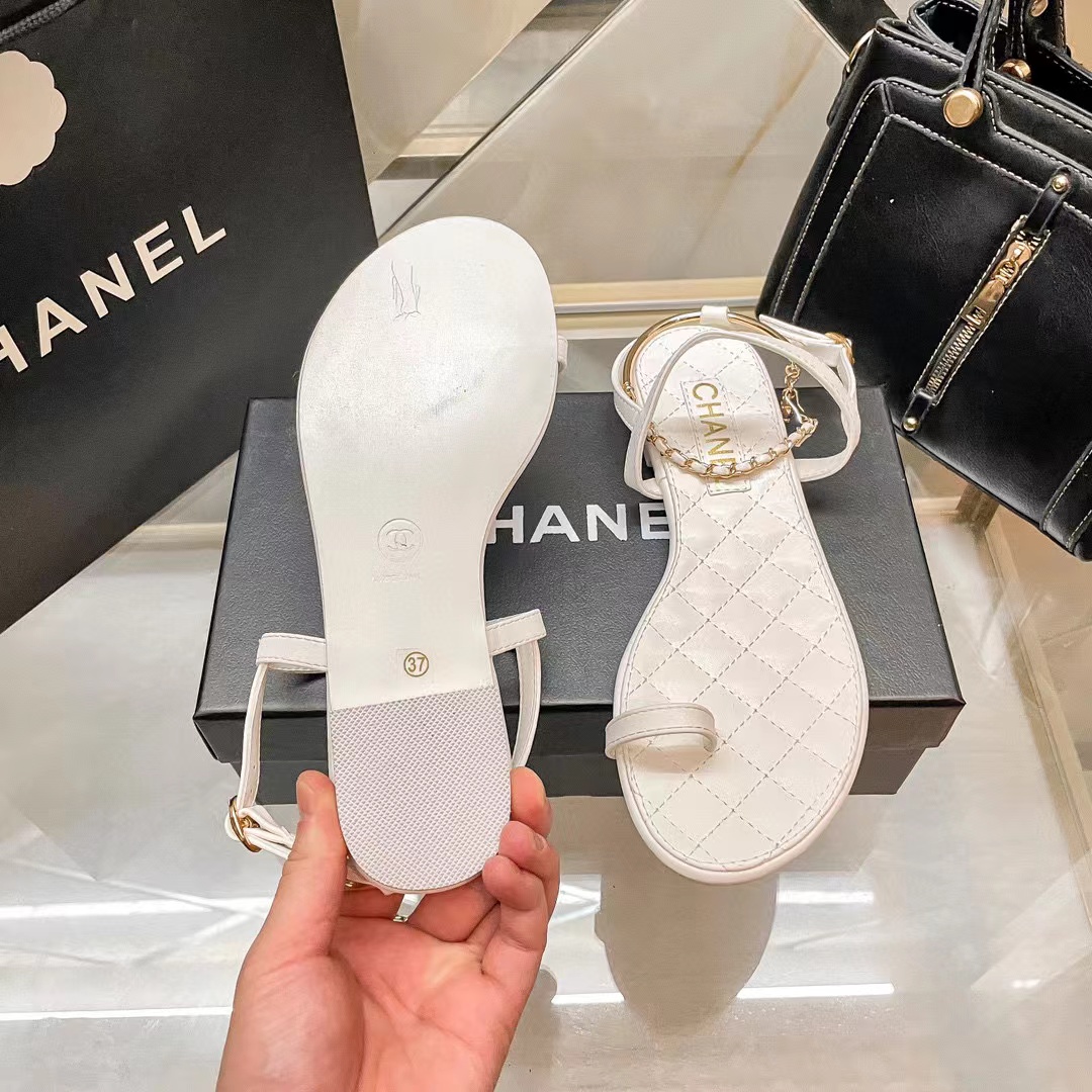 CHANE1 チェーンクリップサンダル【50％割引+送料無料】