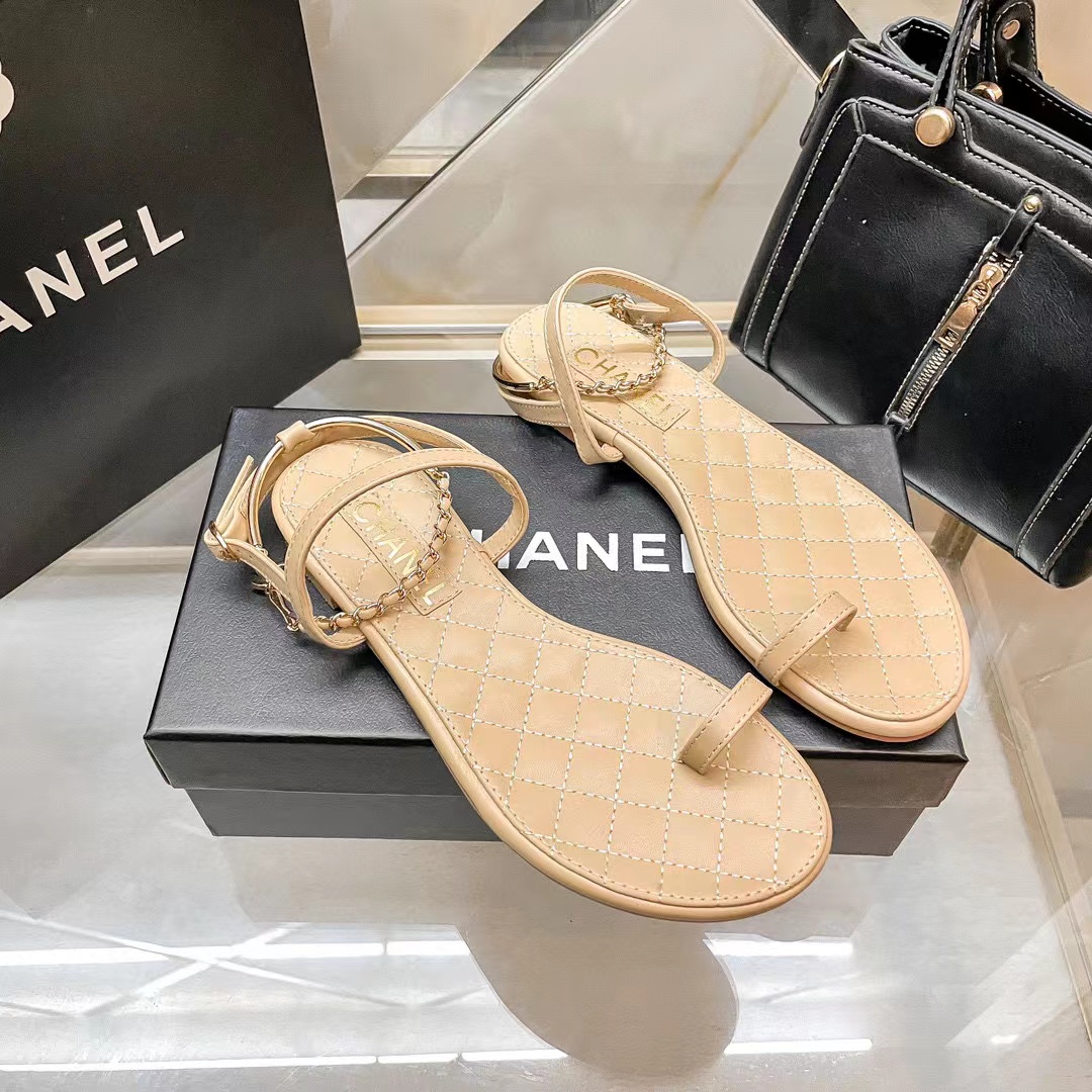 CHANE1 チェーンクリップサンダル【50％割引+送料無料】