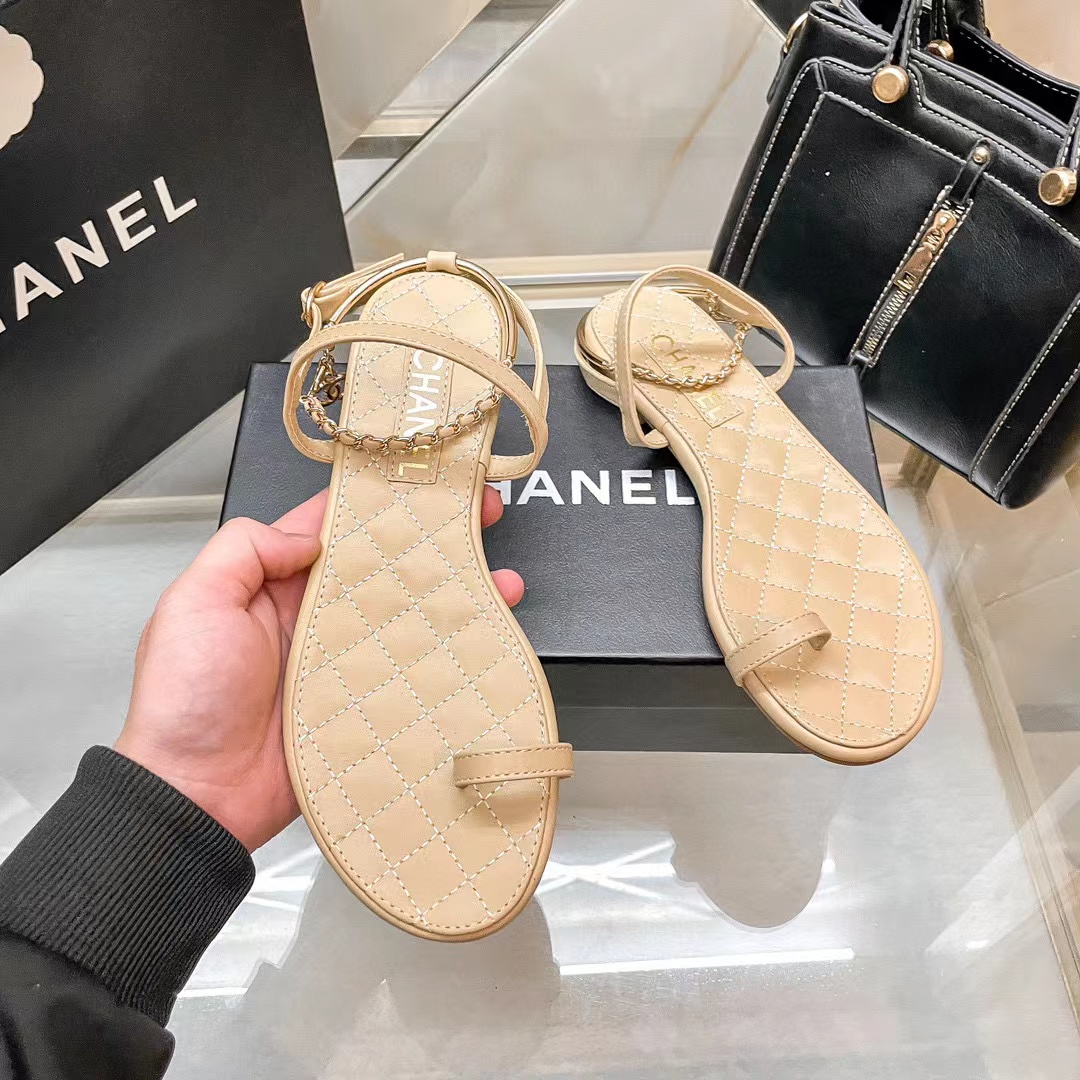 CHANE1 チェーンクリップサンダル【50％割引+送料無料】