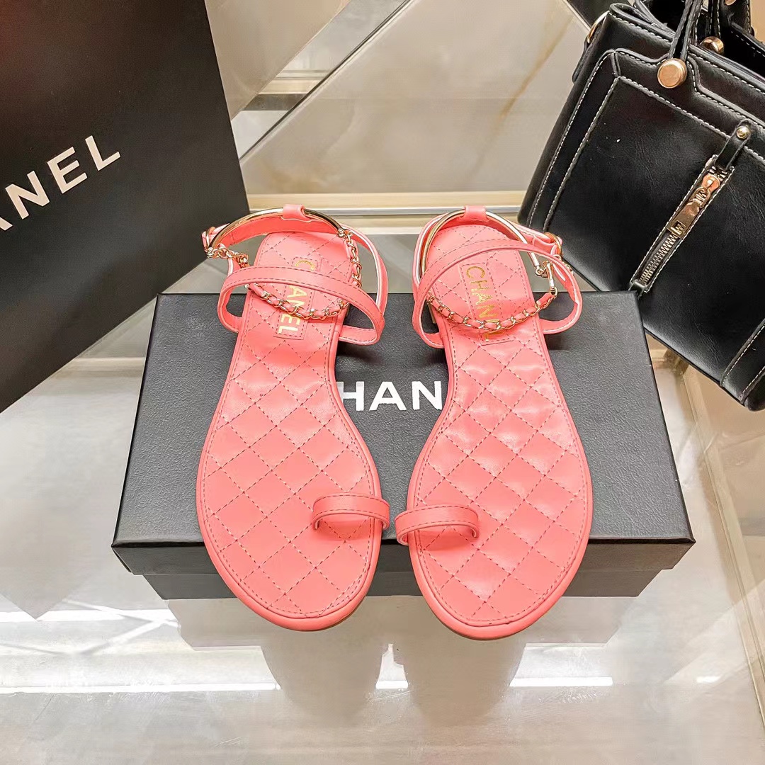 CHANE1 チェーンクリップサンダル【50％割引+送料無料】