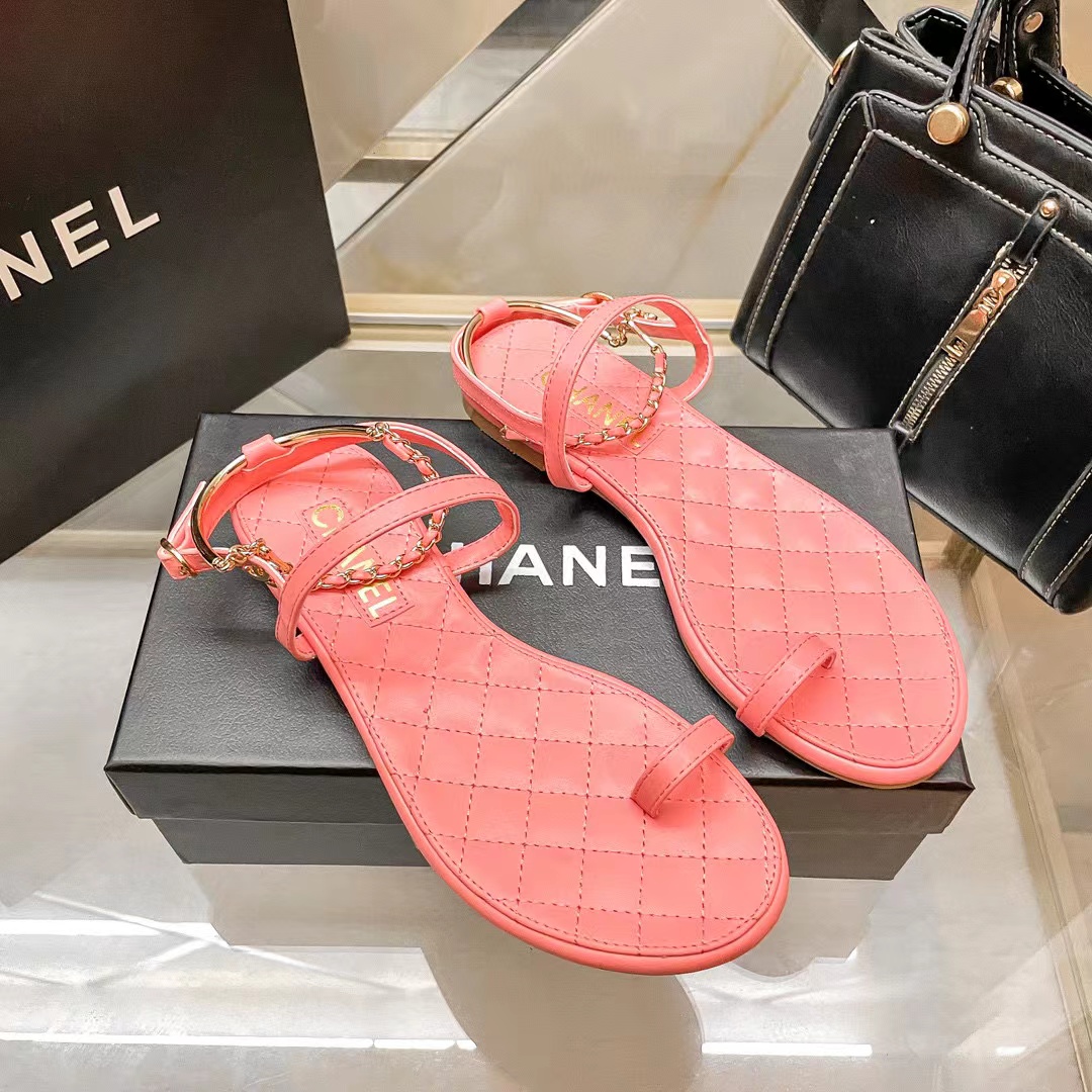 CHANE1 チェーンクリップサンダル【50％割引+送料無料】