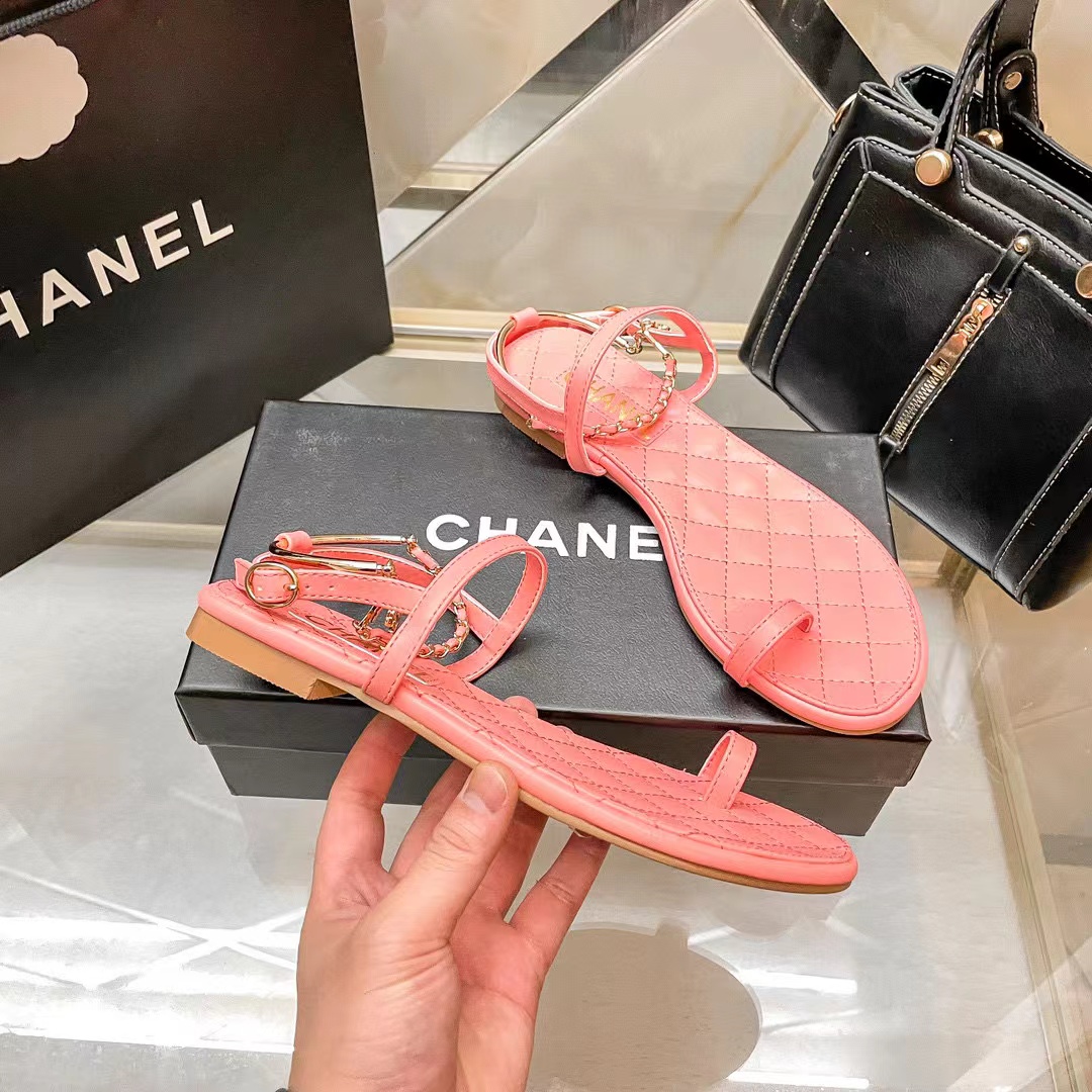 CHANE1 チェーンクリップサンダル【50％割引+送料無料】