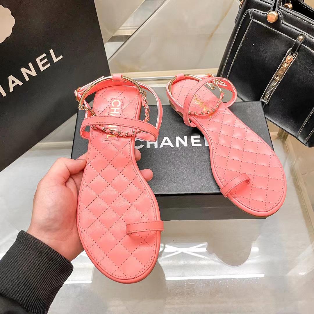 CHANE1 チェーンクリップサンダル【50％割引+送料無料】