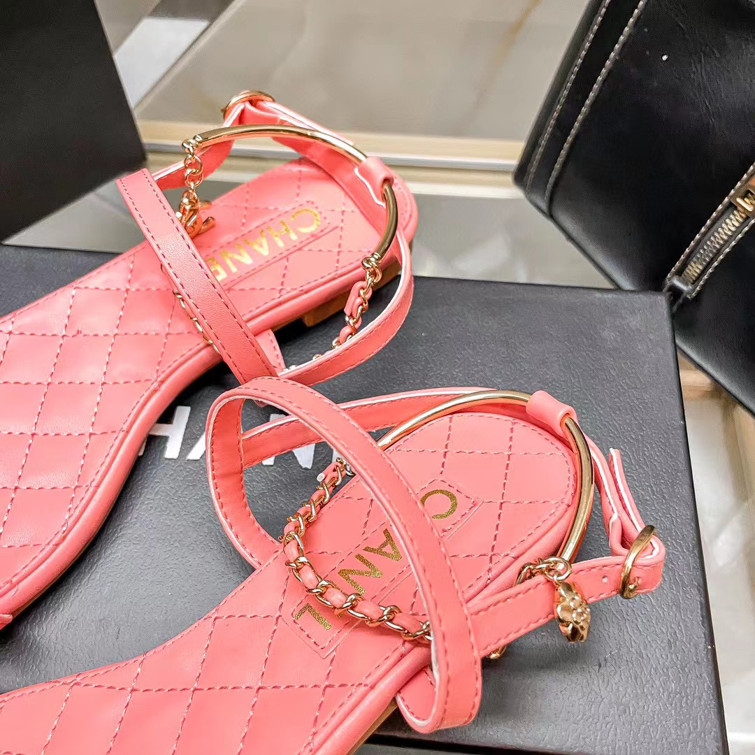 CHANE1 チェーンクリップサンダル【50％割引+送料無料】