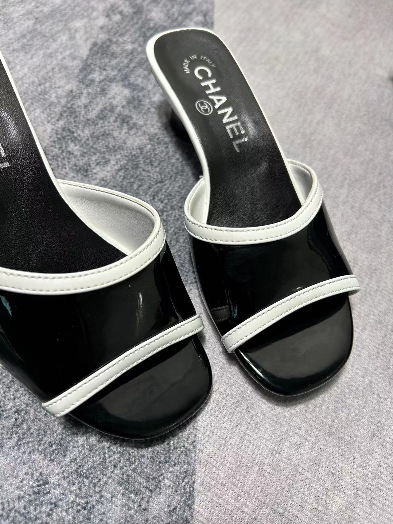 CHANE1 シンプルハイヒールスリッパ【50％割引+送料無料】