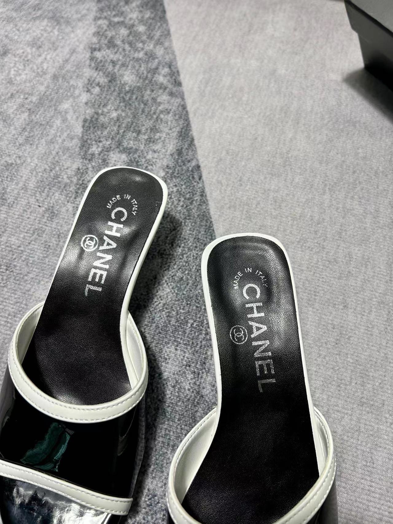 CHANE1 シンプルハイヒールスリッパ【50％割引+送料無料】